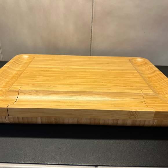 Home Euphoria Bamboo Charcuterie Cheese Board with Knives[NWT] - Picture 6 of 10